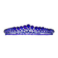 Teardrop Cluster Detailed Princess Tiara