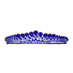 Teardrop Cluster Detailed Princess Tiara