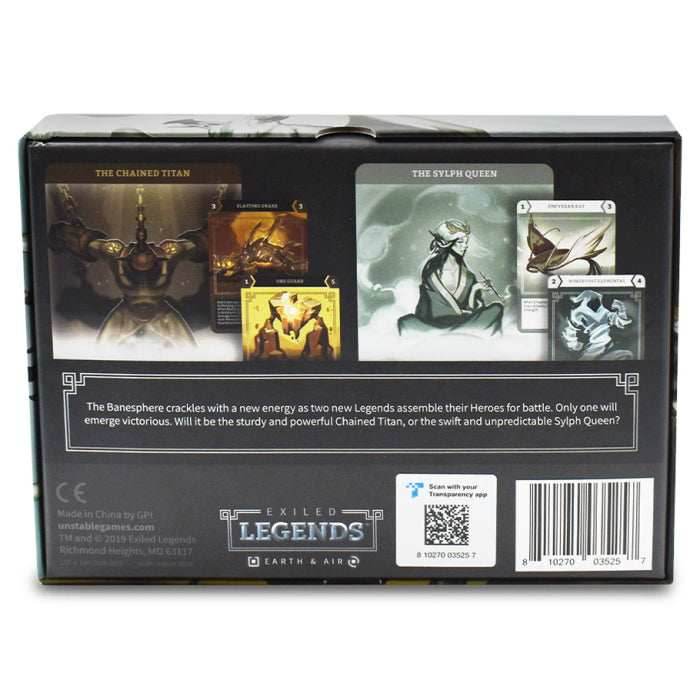Exiled Legends: Earth & Air Expansion Pack - 