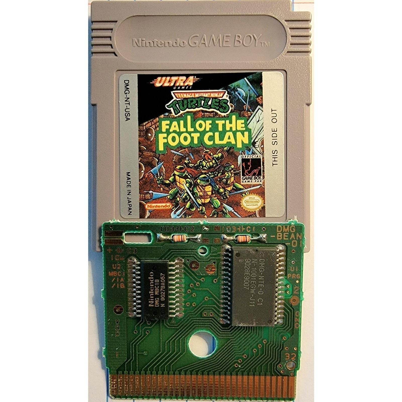 Teenage Mutant Ninja Turtles Fall Of The Foot Clan - GameBoy (LOOSE) - 