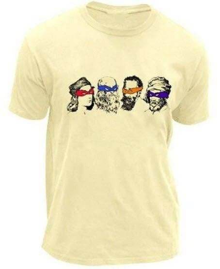 Teenage Mutant Ninja Turtles Real Artists T-Shirt - S