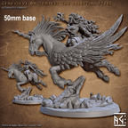 Tempest the Celestial Steed (With or Without Rider) - Pegasus / No Rider (Wild)