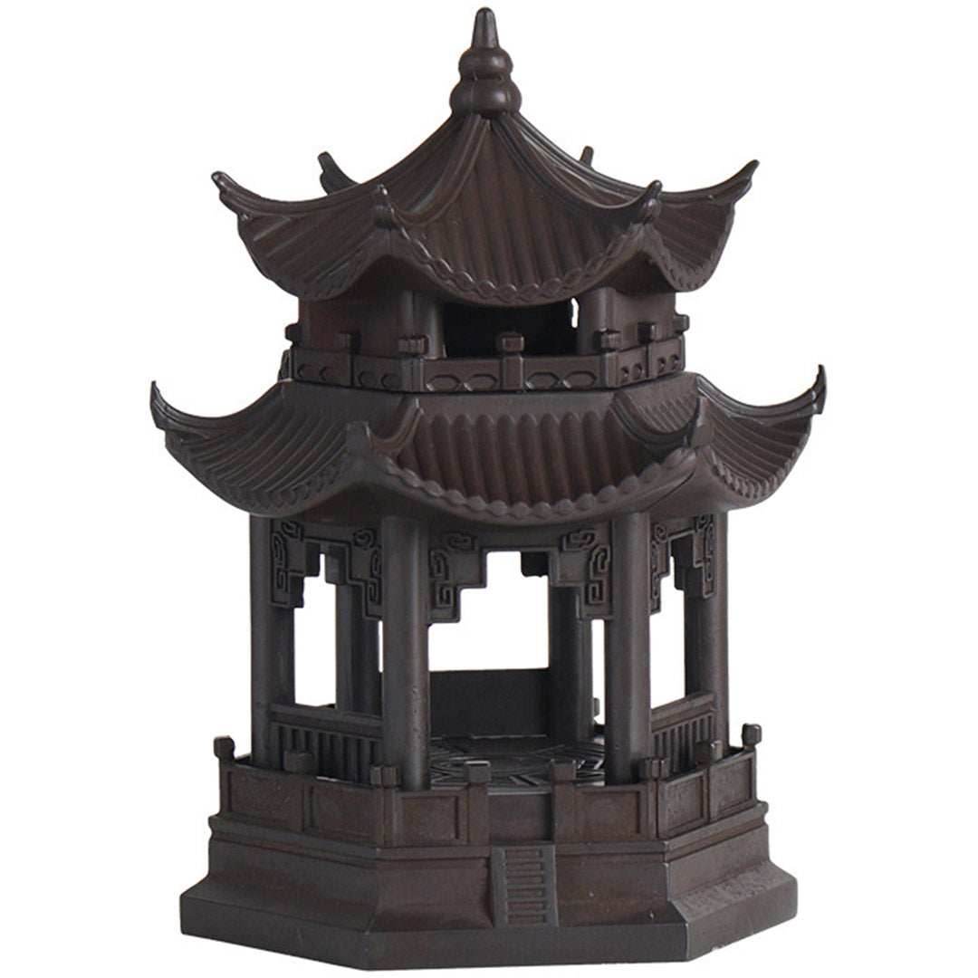 Incense Burner - Hexagonal Pavilion - Dark
