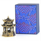 Incense Burner - Hexagonal Pavilion - Brass