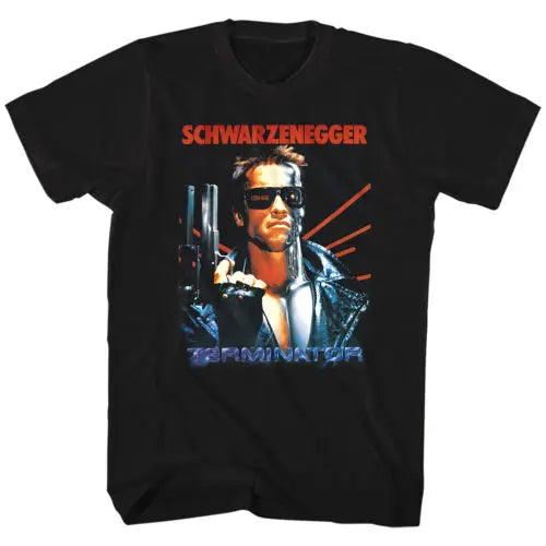 Terminator Schwarzenegger Movie PosterT-Shirt