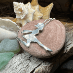 Silver Irish Dancer Necklace - 18