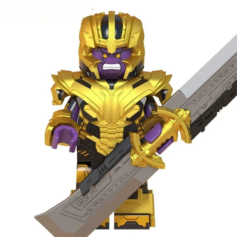Thanos Avengers Minifigures Lego Minifigures Custom Toys 1