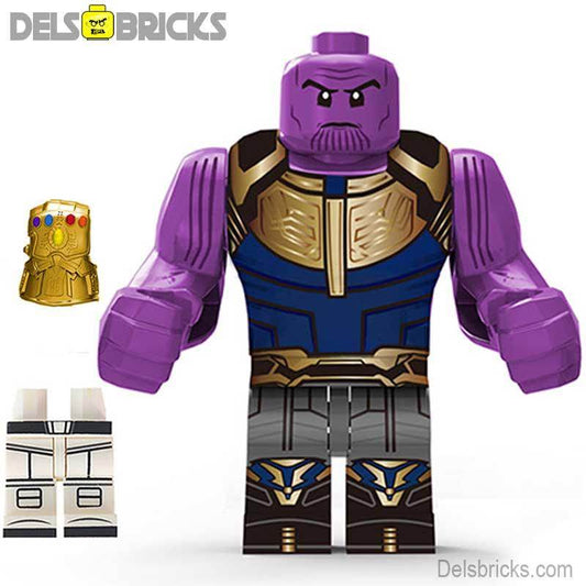 Thanos from Avengers Lego Minifigures Custom Toys - 