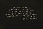 The A-Team Bullet Holes T-shirt - S