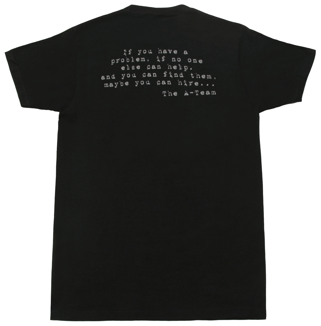 The A-Team Bullet Holes T-shirt - S