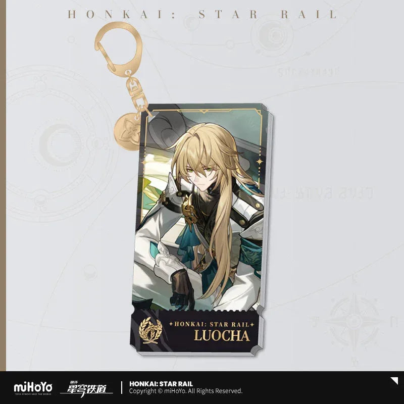 The Abundance Character Warp Artwork Acrylic Keychain Honkai: Star Rail