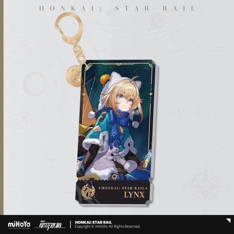 The Abundance Character Warp Artwork Acrylic Keychain Honkai: Star Rail