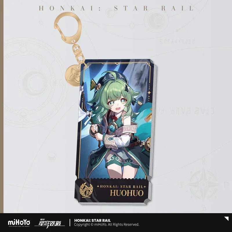 The Abundance Character Warp Artwork Acrylic Keychain Honkai: Star Rail
