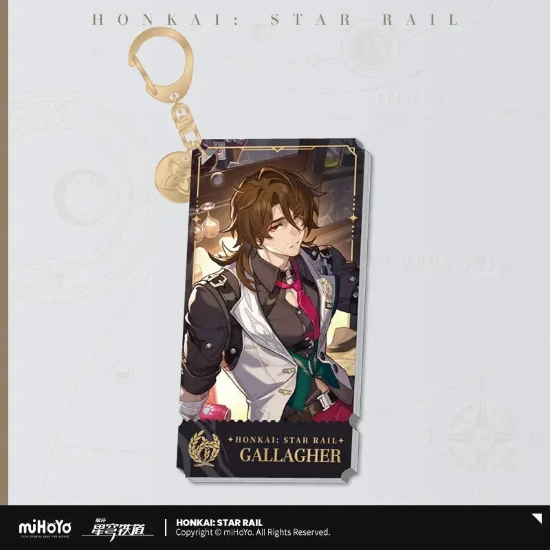 The Abundance Character Warp Artwork Acrylic Keychain Honkai: Star Rail