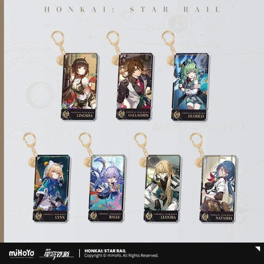 The Abundance Character Warp Artwork Acrylic Keychain Honkai: Star Rail