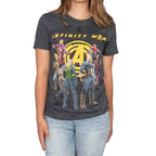 The Avengers Infinity War Group Shot Charcoal T-shirt - S