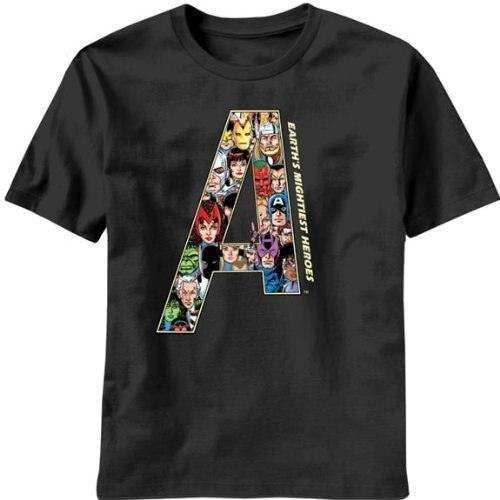The Avengers Team A Earth's Mightiest Heroes T-Shirt - S