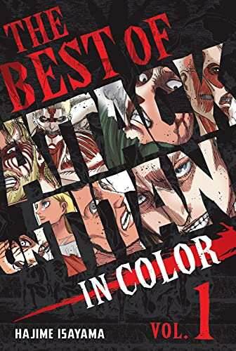The Best of Attack On Titan In Color Hardcover - 