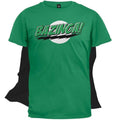 The Big Bang Theory Bazinga! T-shirt with Attachable Cape - L / Blue