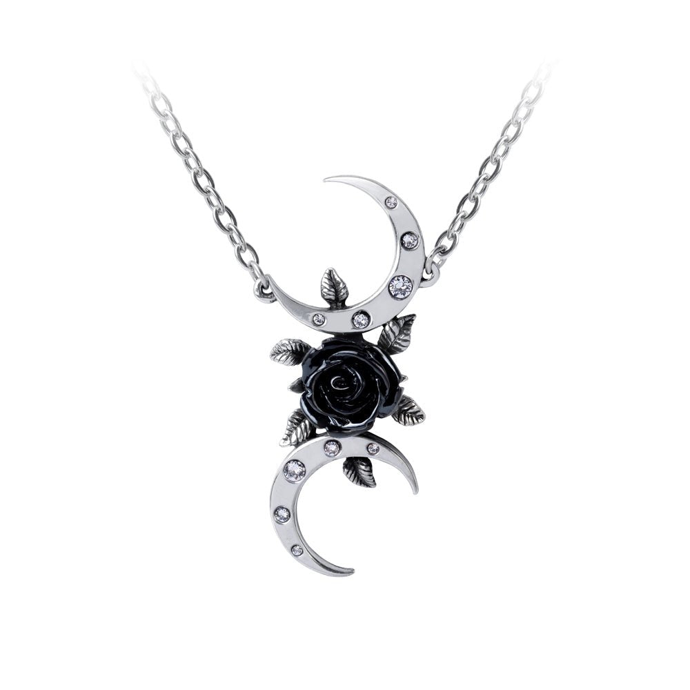 The Black Goddess Necklace-0