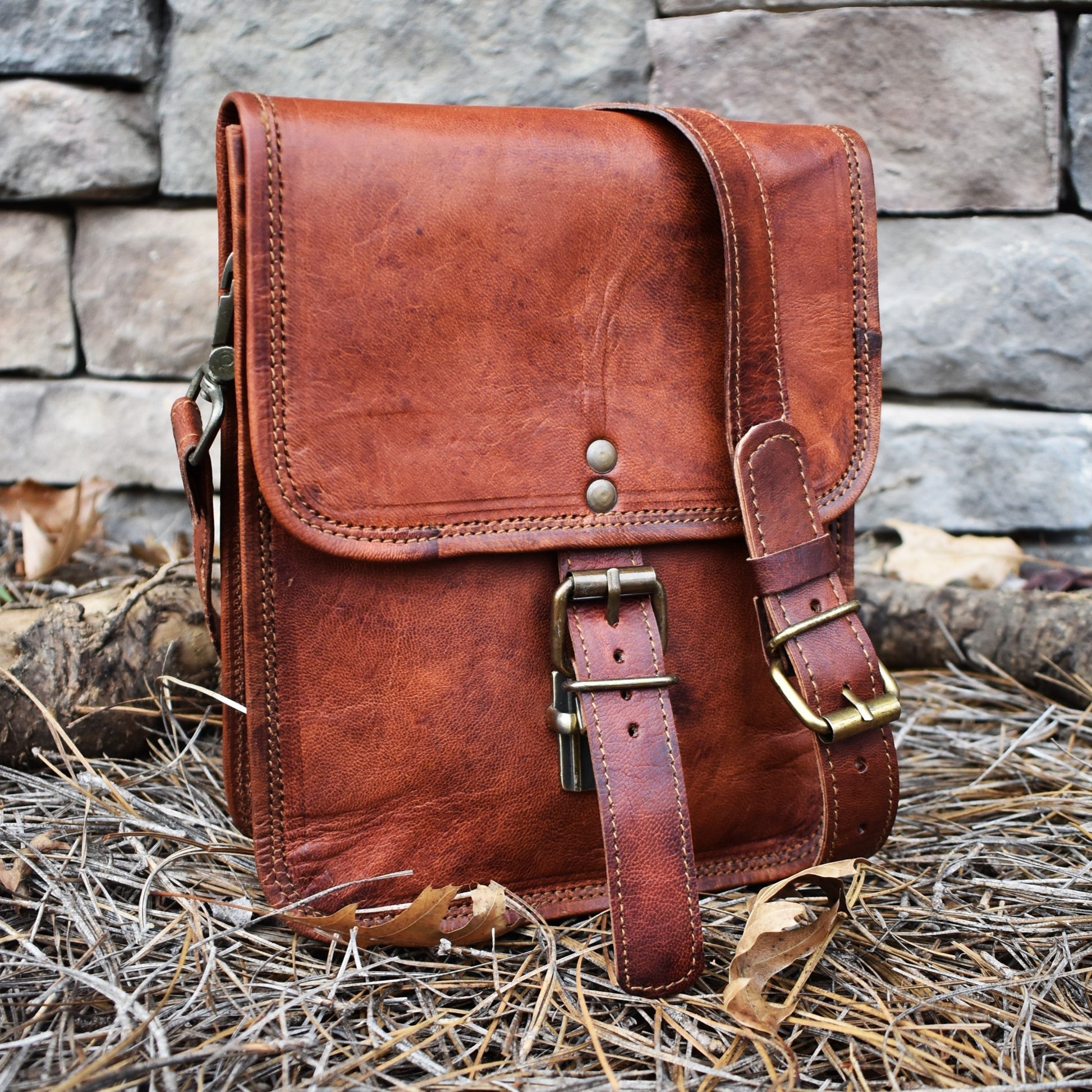 The Cartwright Leather Satchel - Small