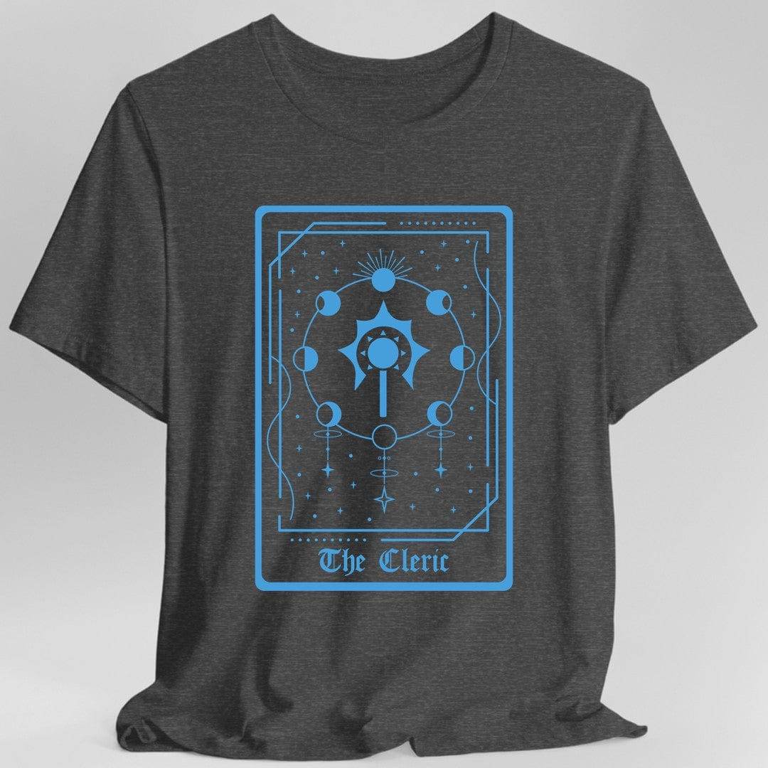 The Cleric Tarot Card T-Shirt - Dark Heather / S
