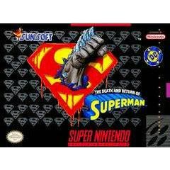 The Death And Return Of Superman - Super Nintendo - (LOOSE)