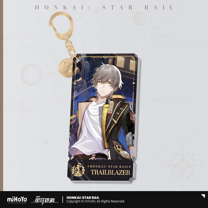 The Destruction Character Warp Artwork Acrylic Keychain Honkai: Star Rail