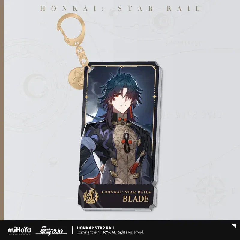 The Destruction Character Warp Artwork Acrylic Keychain Honkai: Star Rail