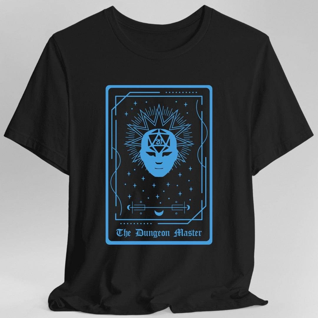 The Dungeon Master Tarot Card T-Shirt - Black / S
