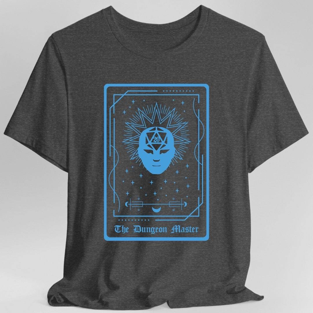 The Dungeon Master Tarot Card T-Shirt - Dark Heather / S