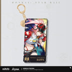 The Erudition Character Warp Artwork Acrylic Keychain Honkai: Star Rail