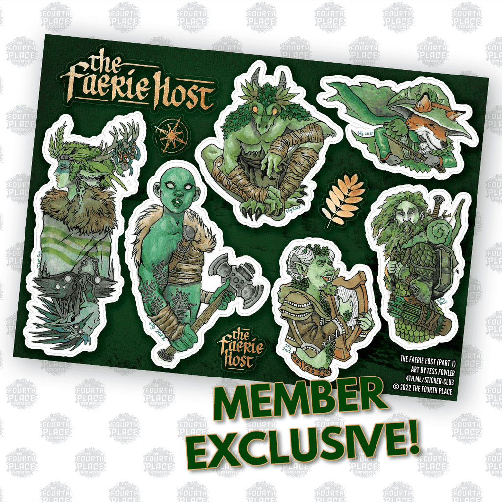 The Faerie Host Stickers (Part 1) - 
