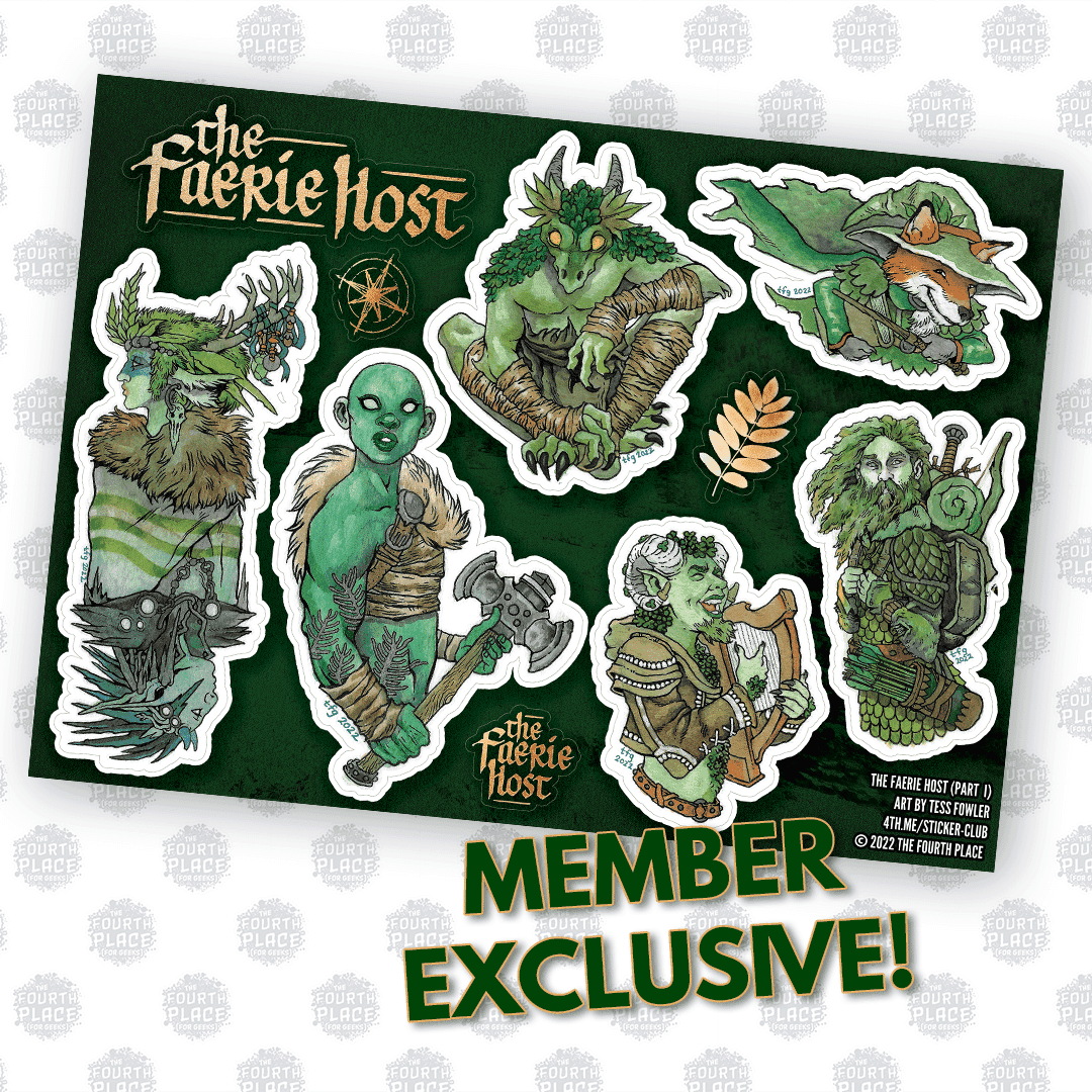 The Faerie Host Stickers (Part 1) - 