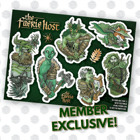 The Faerie Host Stickers (Part 1) - 