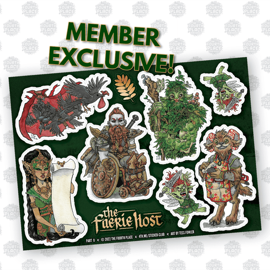 The Faerie Host Stickers (Part 2) - 