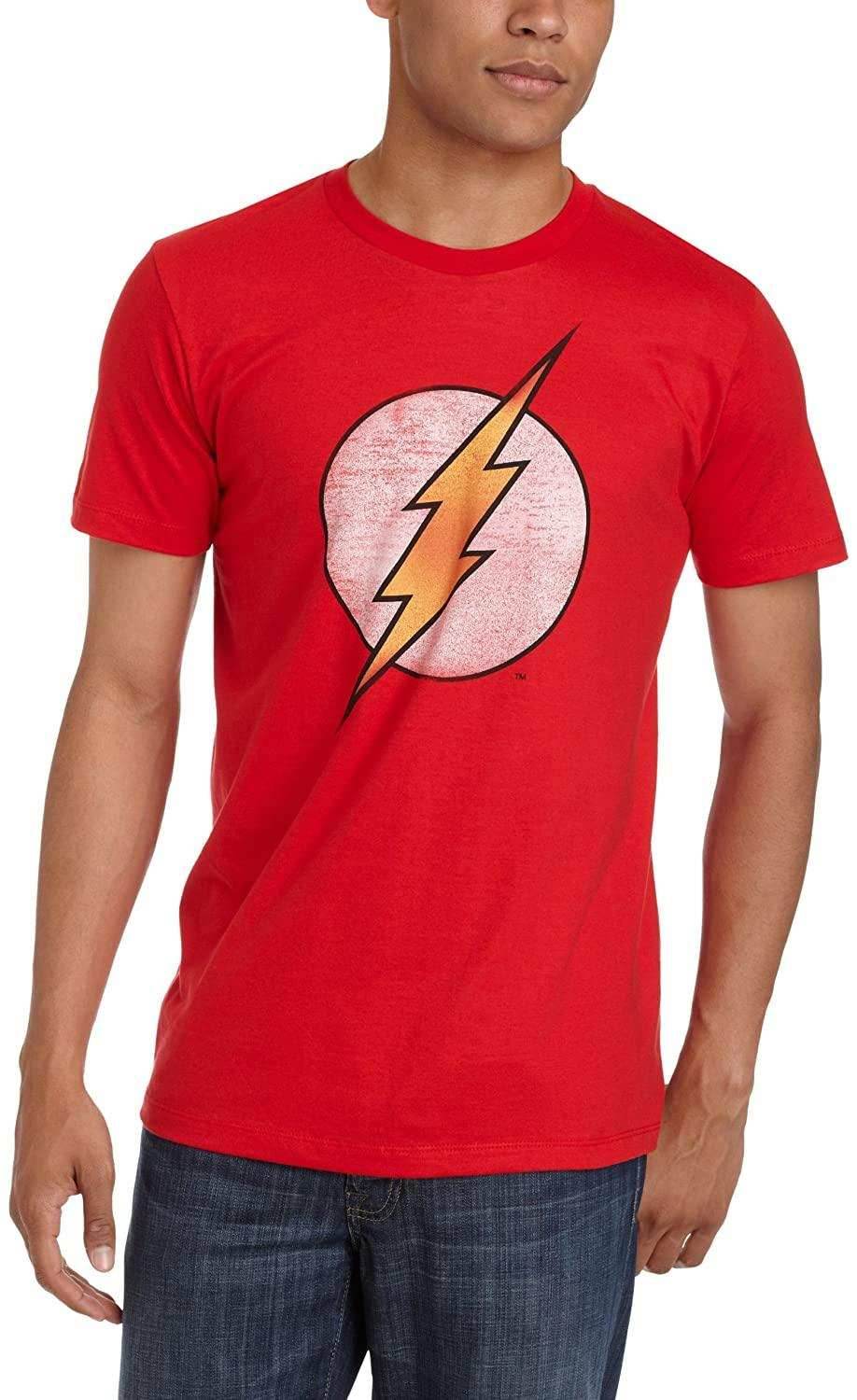 The Flash Lightning Bolt Faded Logo T-shirt - 2X