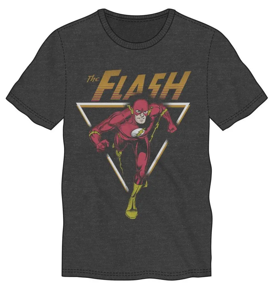 The Flash Men's Black T-Shirt Tee Shirt