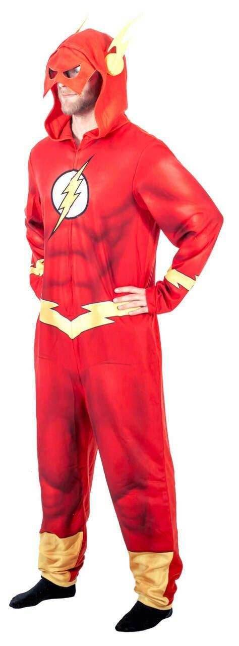 The Flash Union Suit Costume Pajama - S