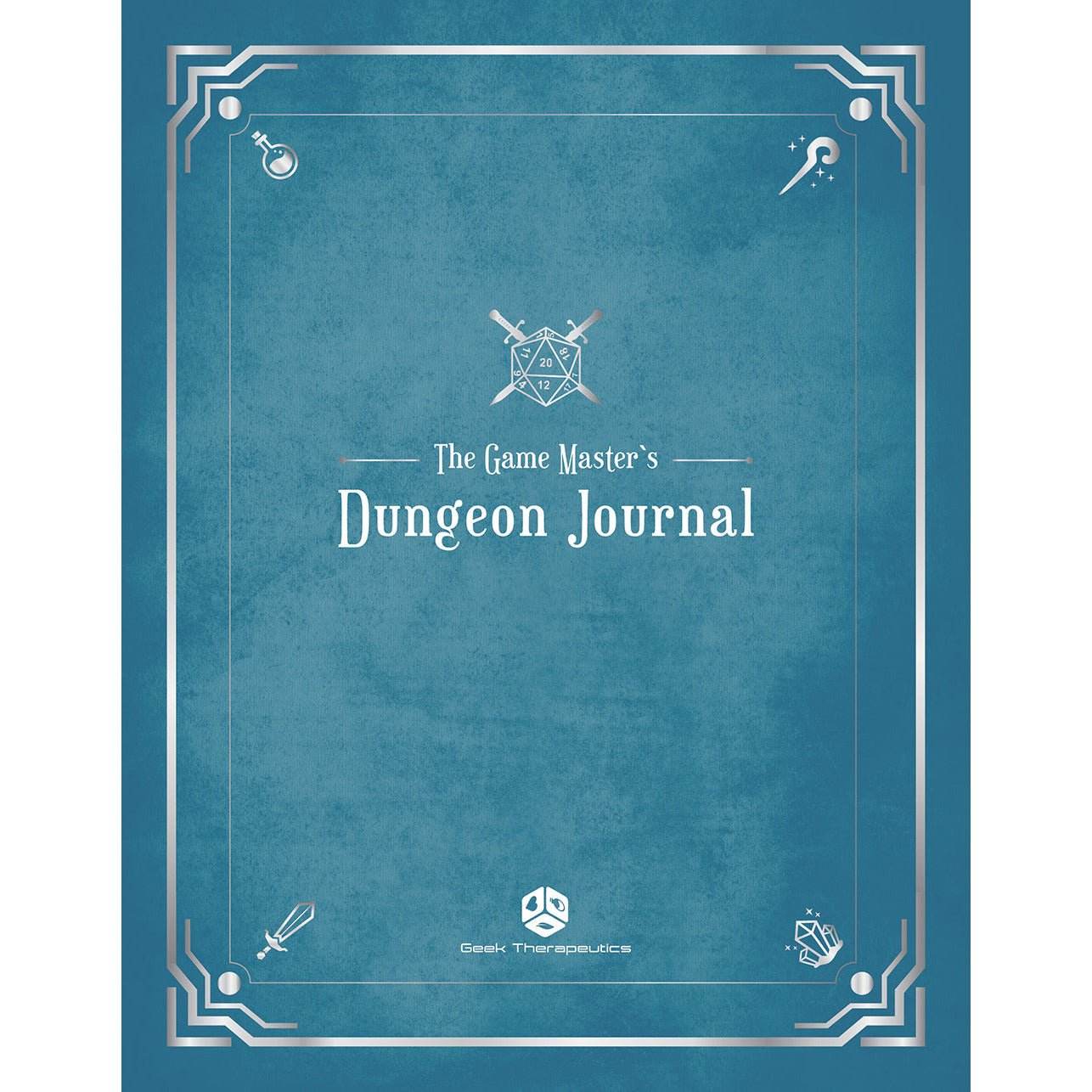 The Game Master's Dungeon Journal (Aqua Blue) - 