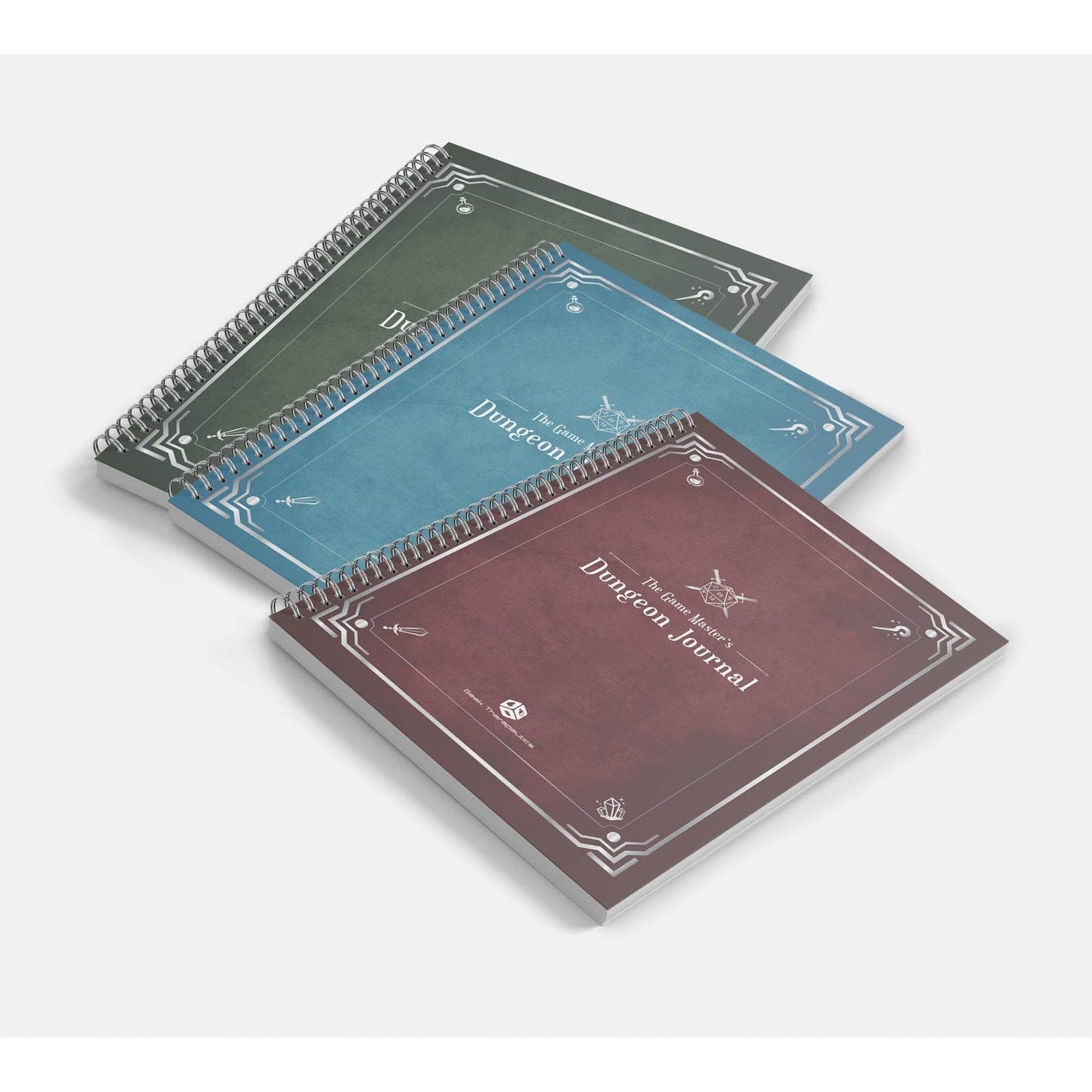 The Game Master's Dungeon Journal (Aqua Blue) - 