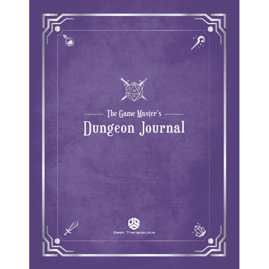 The Game Master's Dungeon Journal (Royal Purple) - 