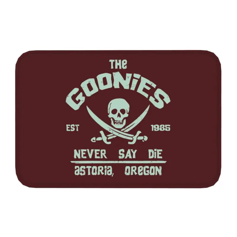 The Goonies Doormat Non-Slip Bathroom Kitchen Mat Garden Garage Door Floor Entrance Carpet Rug