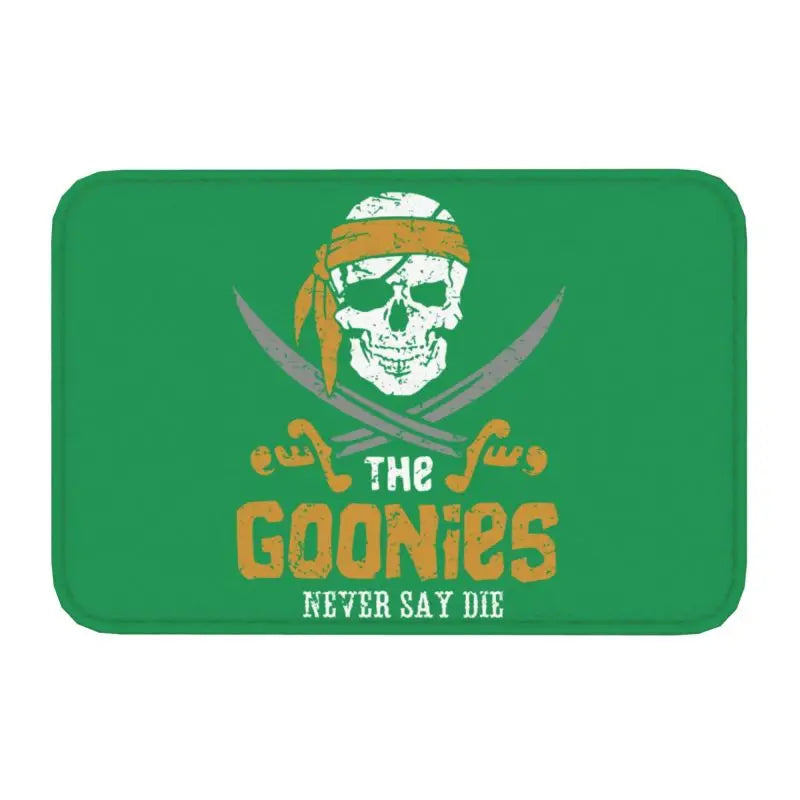 The Goonies Doormat Non-Slip Bathroom Kitchen Mat Garden Garage Door Floor Entrance Carpet Rug