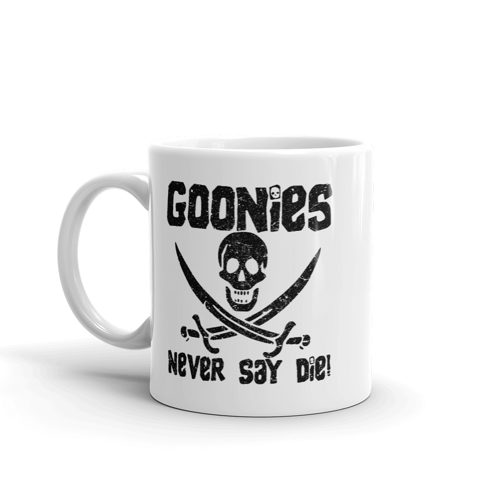 The Goonies Never Say Die Distressed Mug