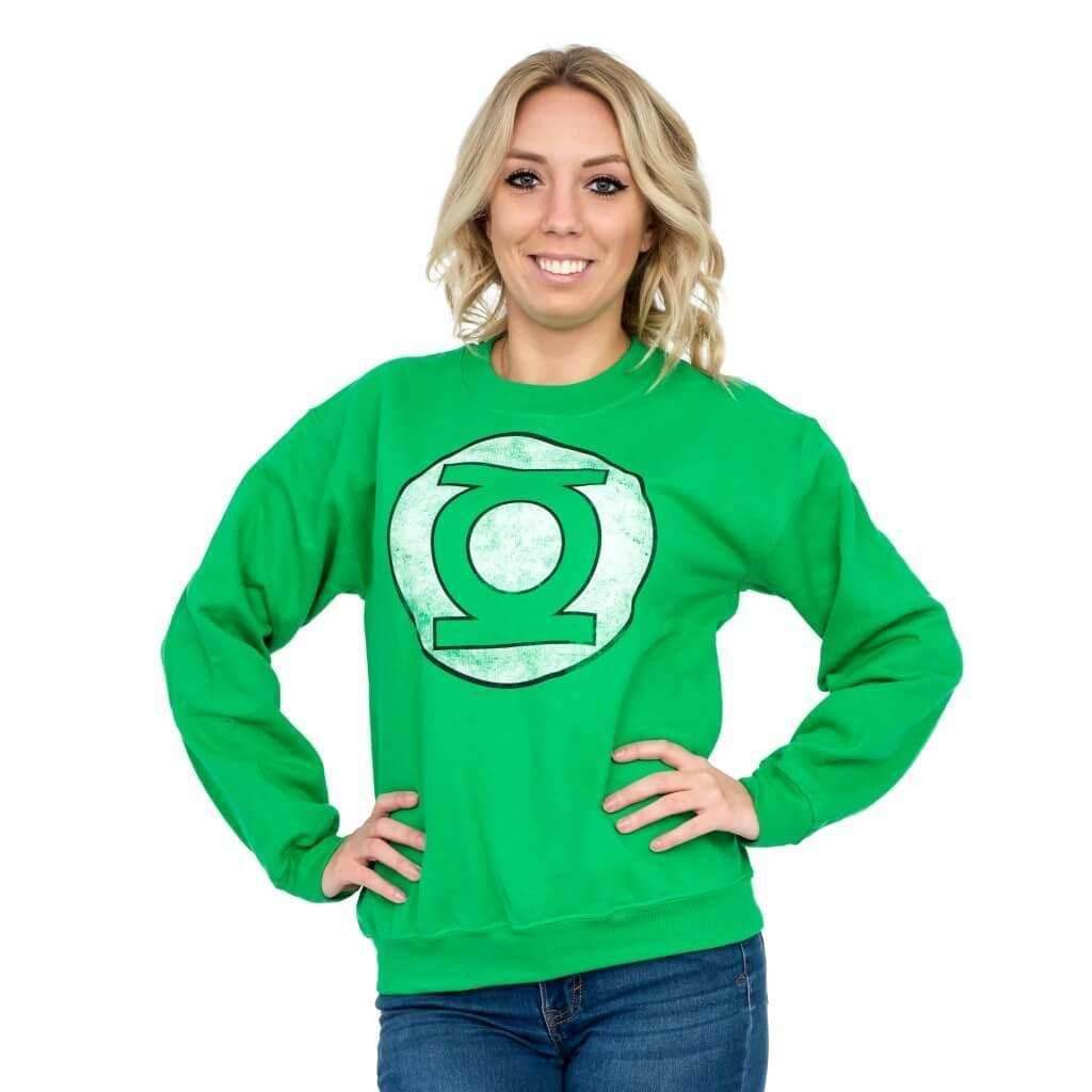 The Green Lantern Logo Crew Sweatshirt - S
