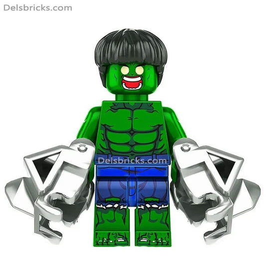 The Incredible Hulk Lego Marvel Minifigures Custom Toys - 