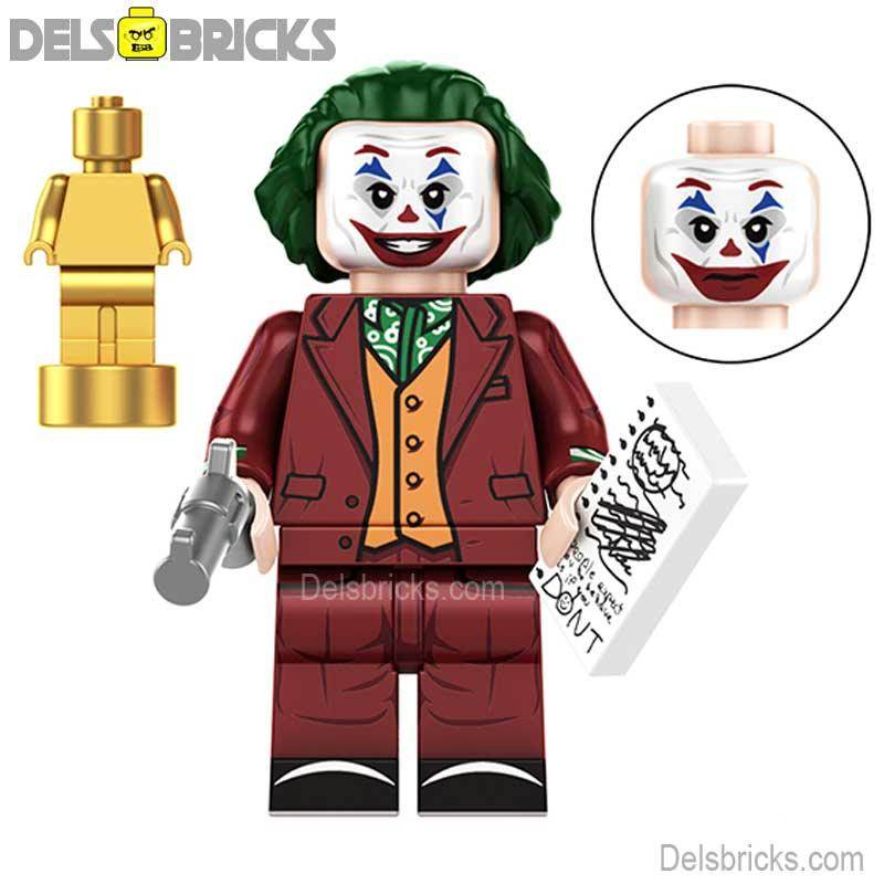 The Joker Arthur Fleck Joaquin Phoenix Lego Minifigures Custom Toys 1 - 