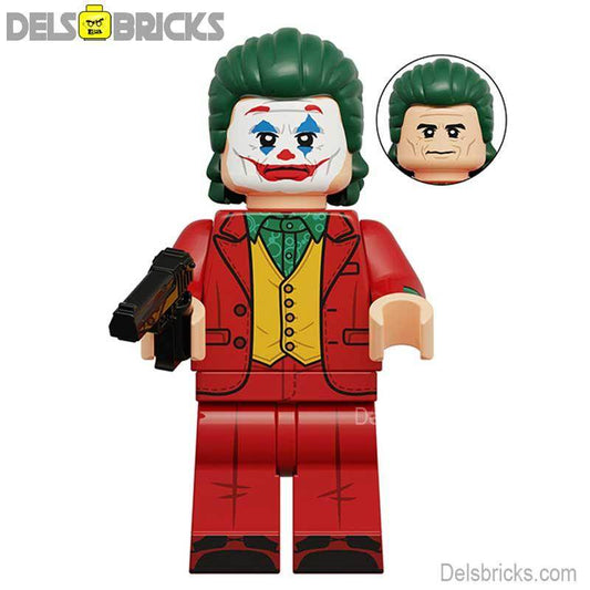 The Joker Arthur Fleck Joaquin Phoenix Lego Minifigures Custom Toys - 