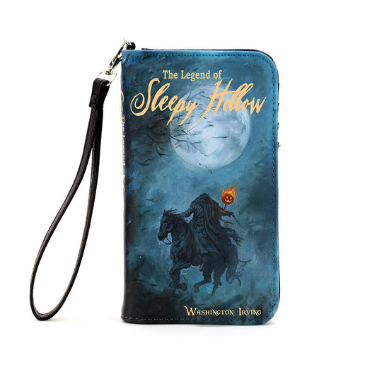 The Legend Of Sleepy Hollow Book Wallet Wristlet